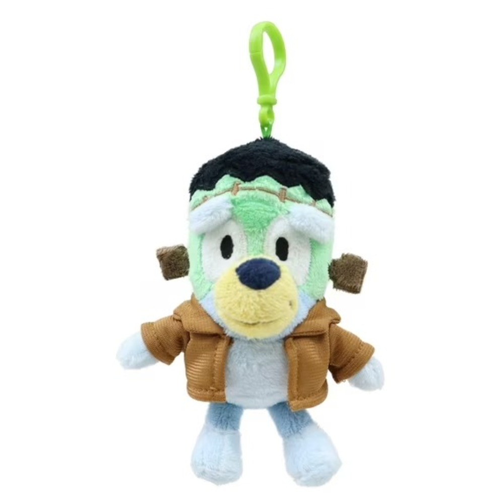 Bluey Frankenstein Plush Backpack Clip Bag Clip‎ 3.5in